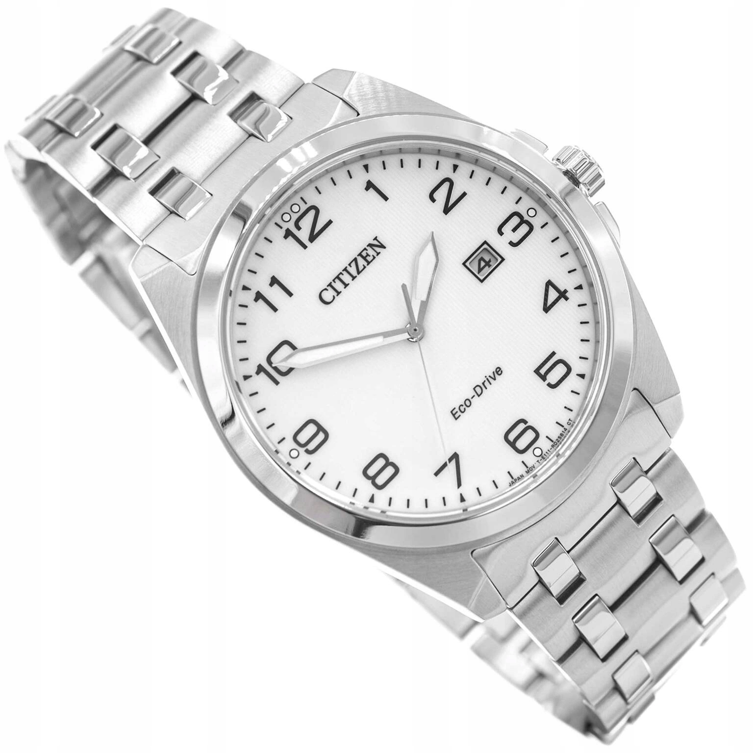 Pánské Hodinky Citizen BM7108-81A Elegance Eco-drive Stříbrné S Náramkem