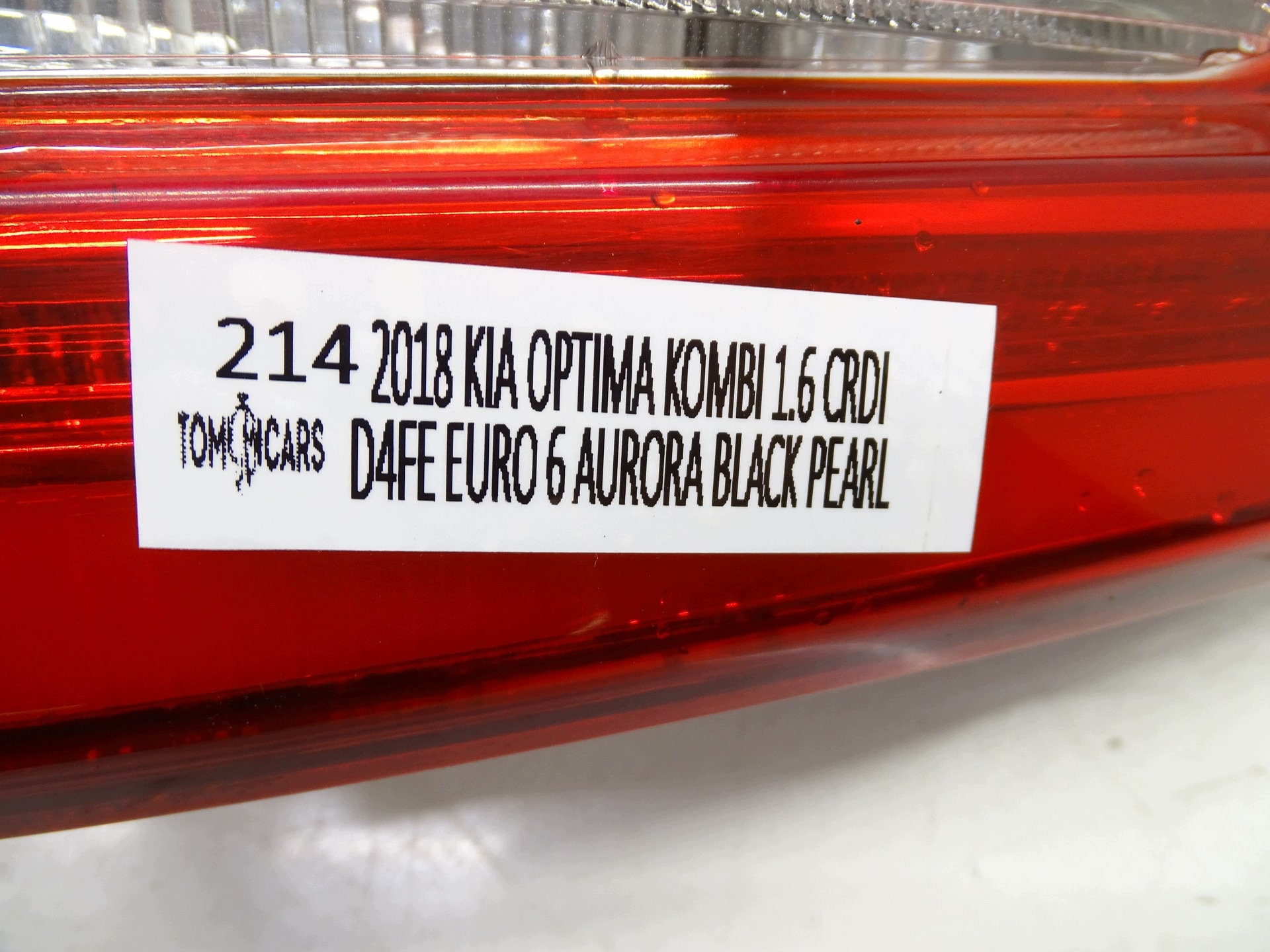 light rear part rear left KIA OPTIMA KOMBI 2018 ROK