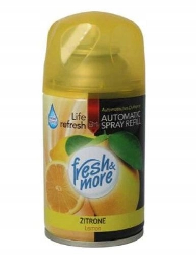 5x Fresh & More, Osvěžovač vzduchu, citron, 250 ml
