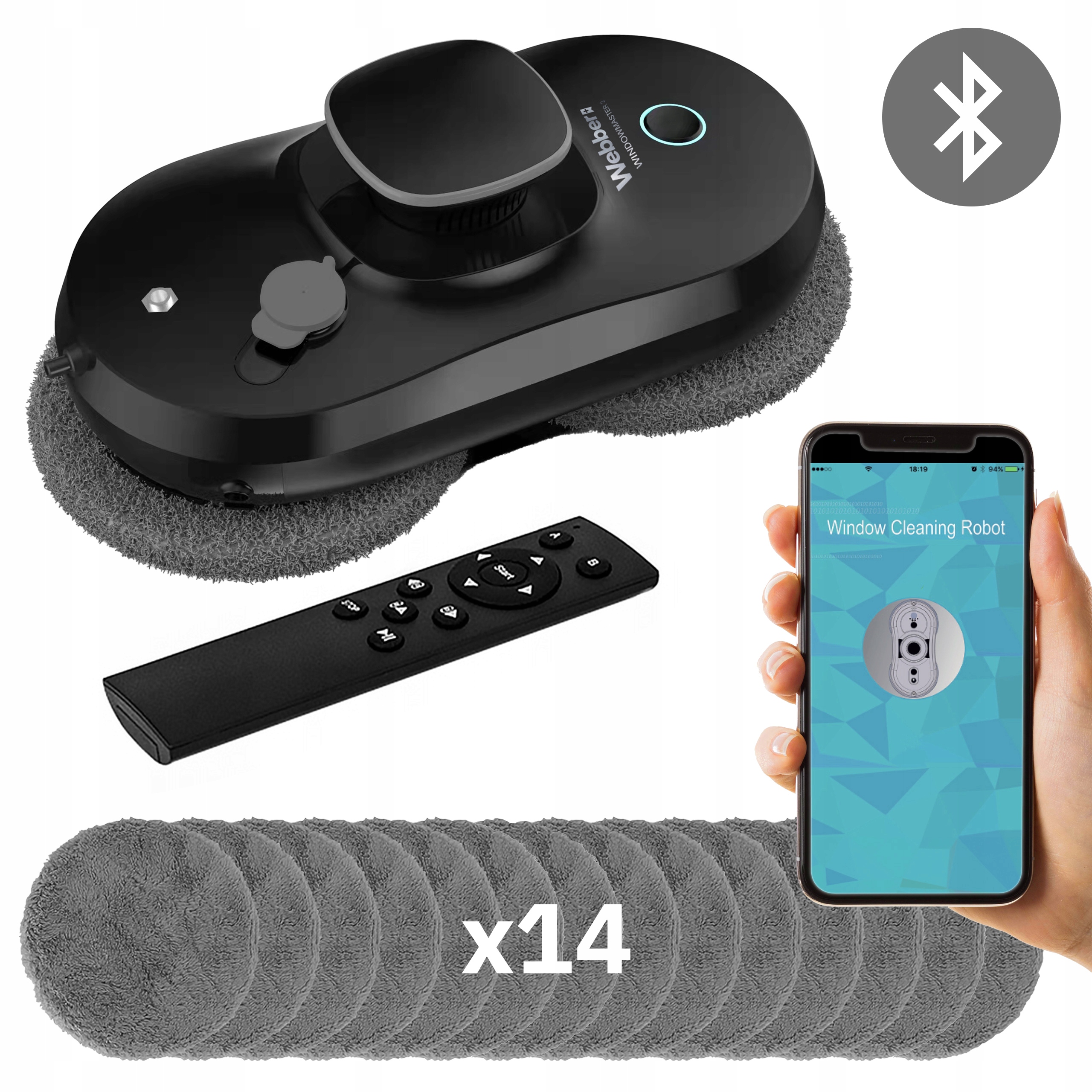 Myjka automatyczna robot do okien Wm 170 Webber