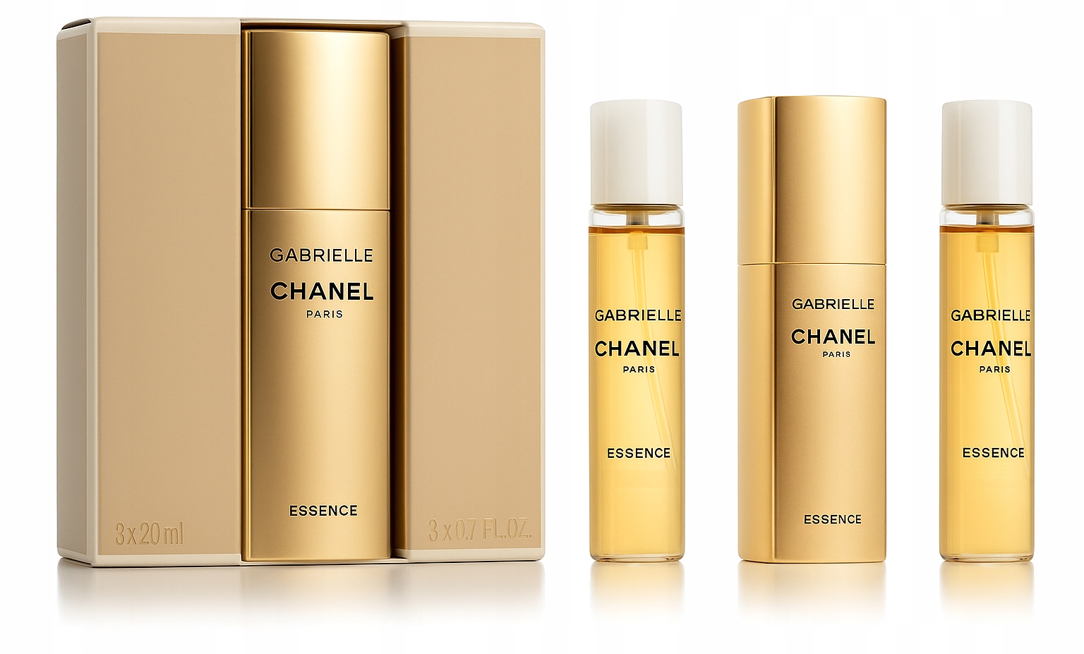Chanel Gabrielle Essence Travel Edition parfémovaná voda 3 x 20 ml