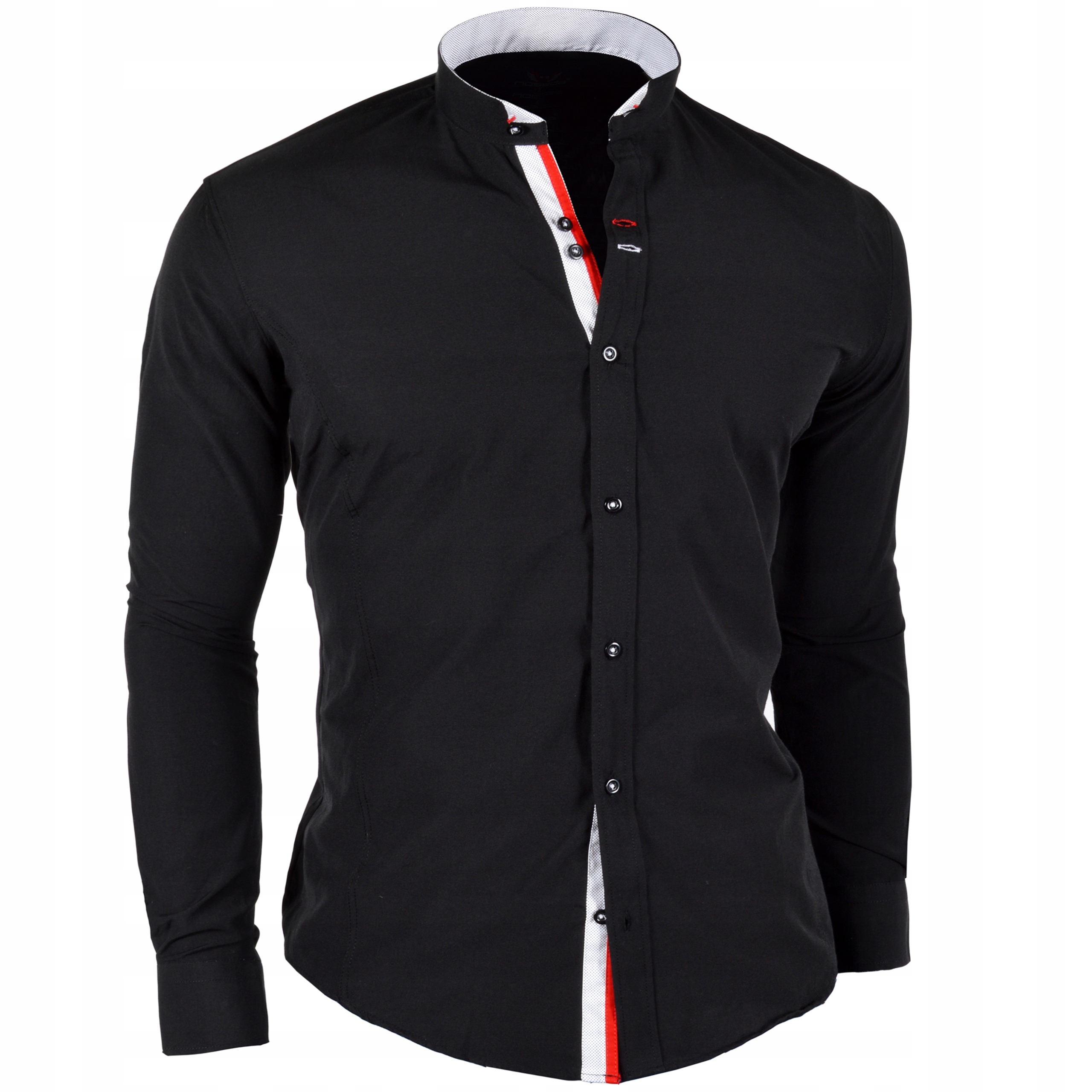 Pánská Košile Se Stojáčkem Casual Limited