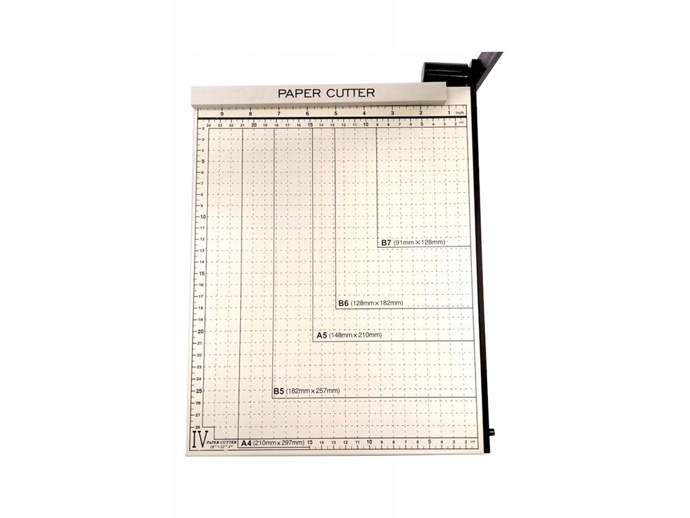 OUTLET GILIOTYNA DO CIĘCIA PAPIERU METALOWA B7-A4 Kod producenta 01735