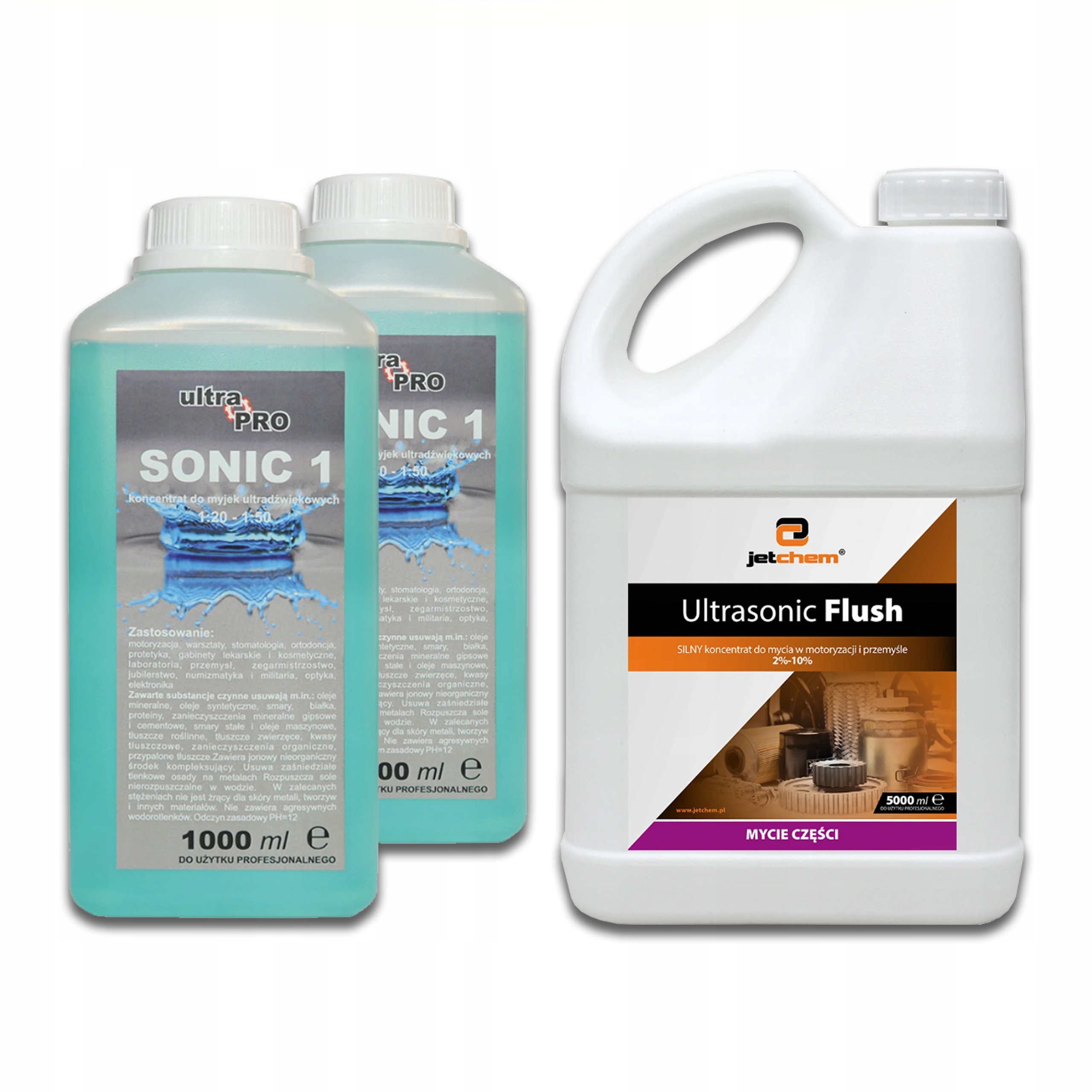 Komplet plynow do myjki ultradzwiekowej koncentrat Mark Jetchem