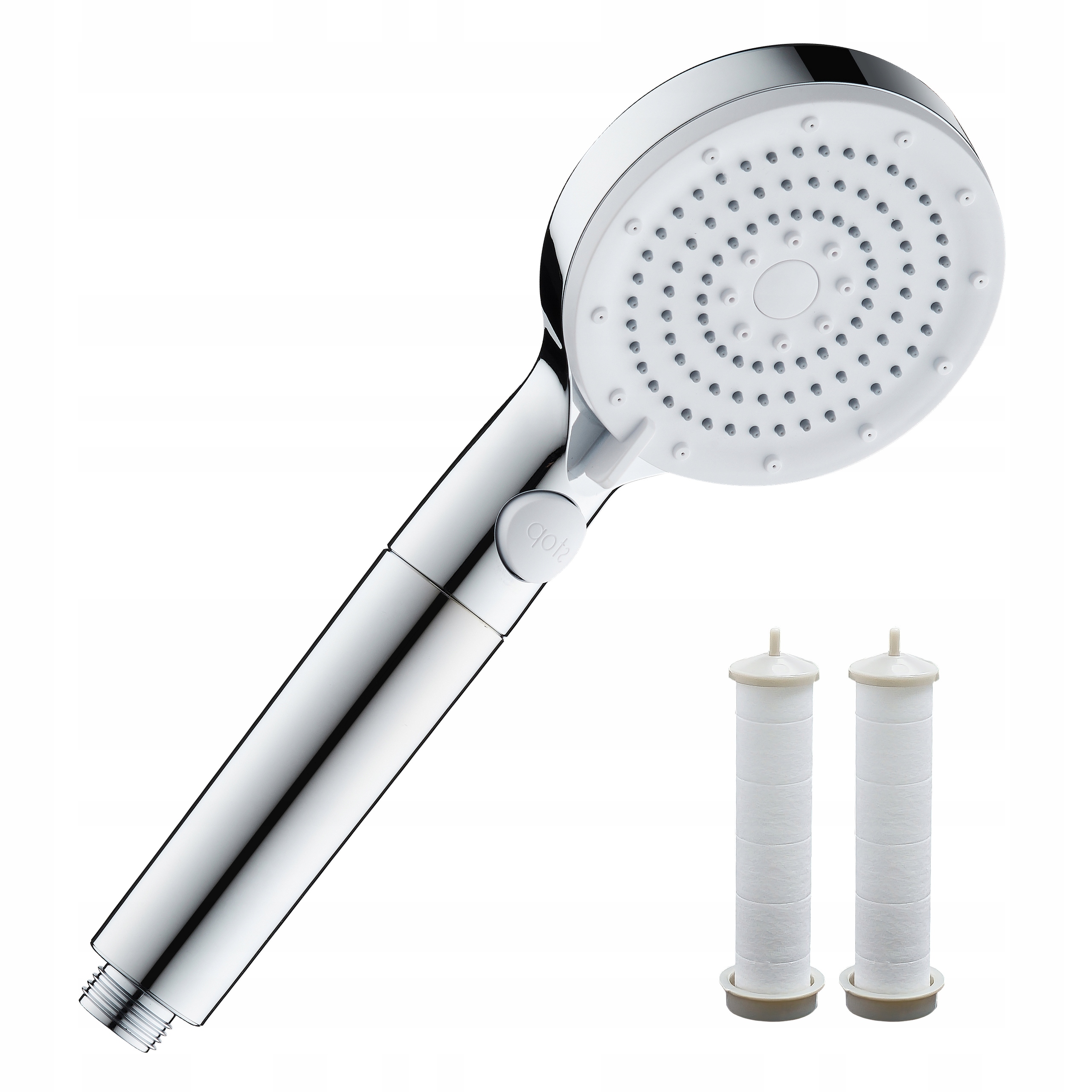 Sprchová Hlavice s 3 Funkcemi a vyměnitelnou bavlněnou vložkou Jako Dárek