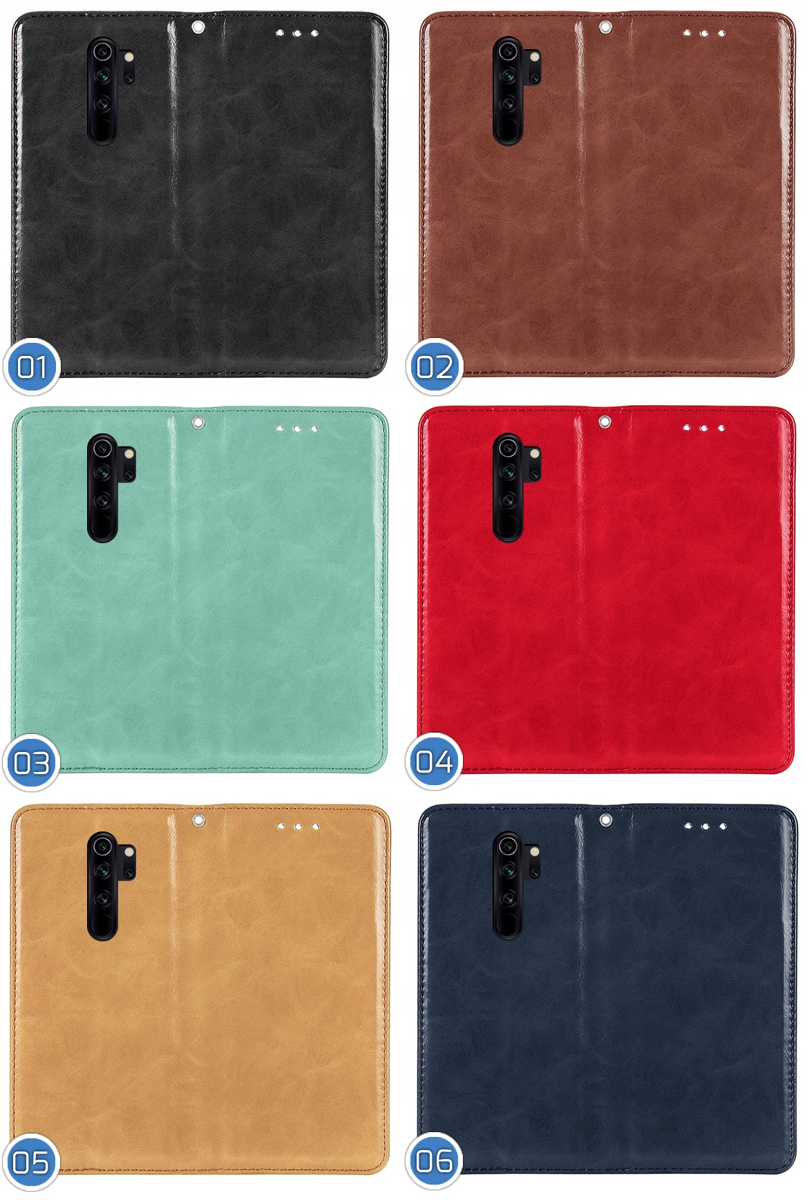 ETUI BOOK CASE do Xiaomi Redmi Note 8 Pro POKROWIEC na MAGNES KIESZONKI Marka Inna