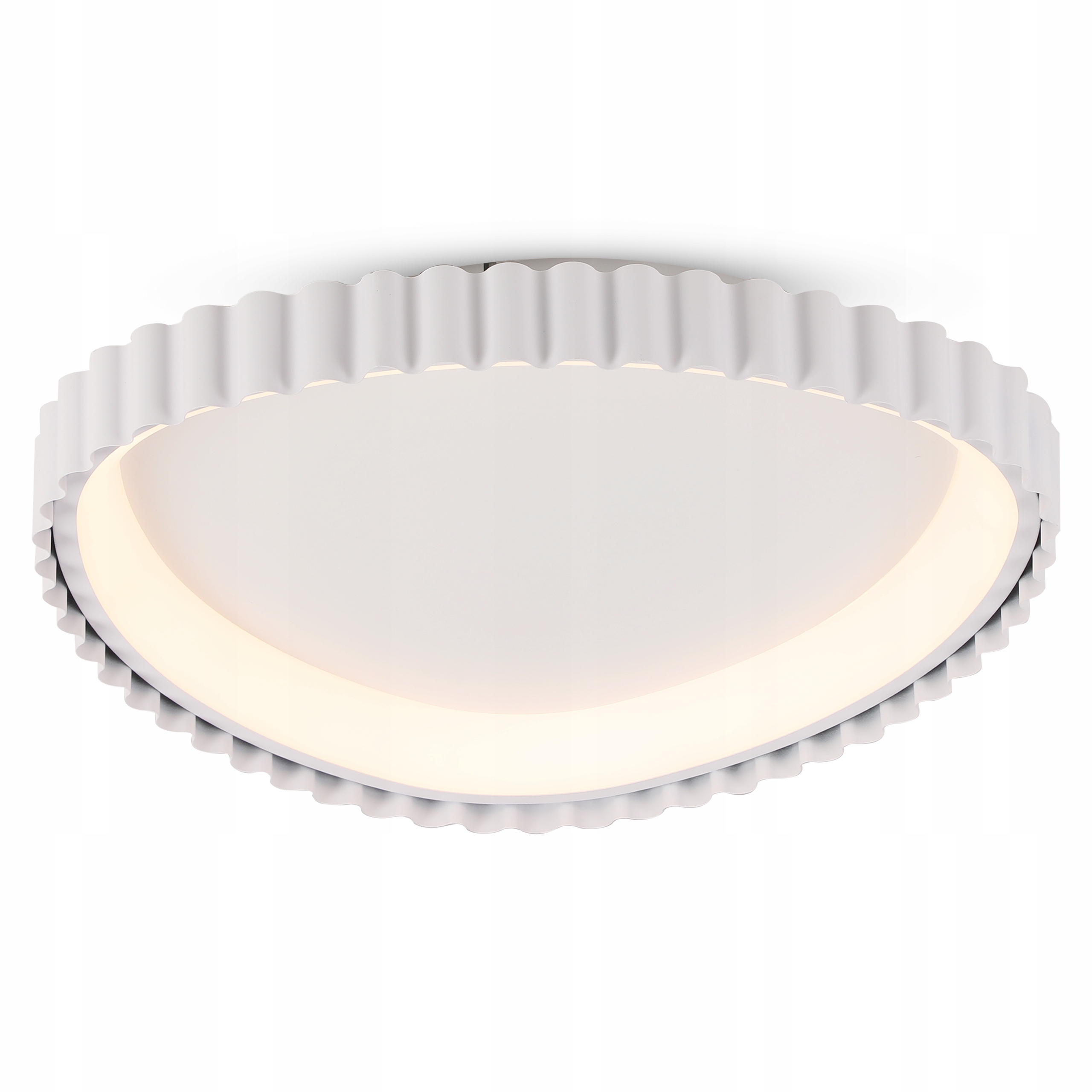 Lampa Sufitowa Plafon Led Natynkowa Kuchnia Salon Ciepła Biała 36W 3240lm