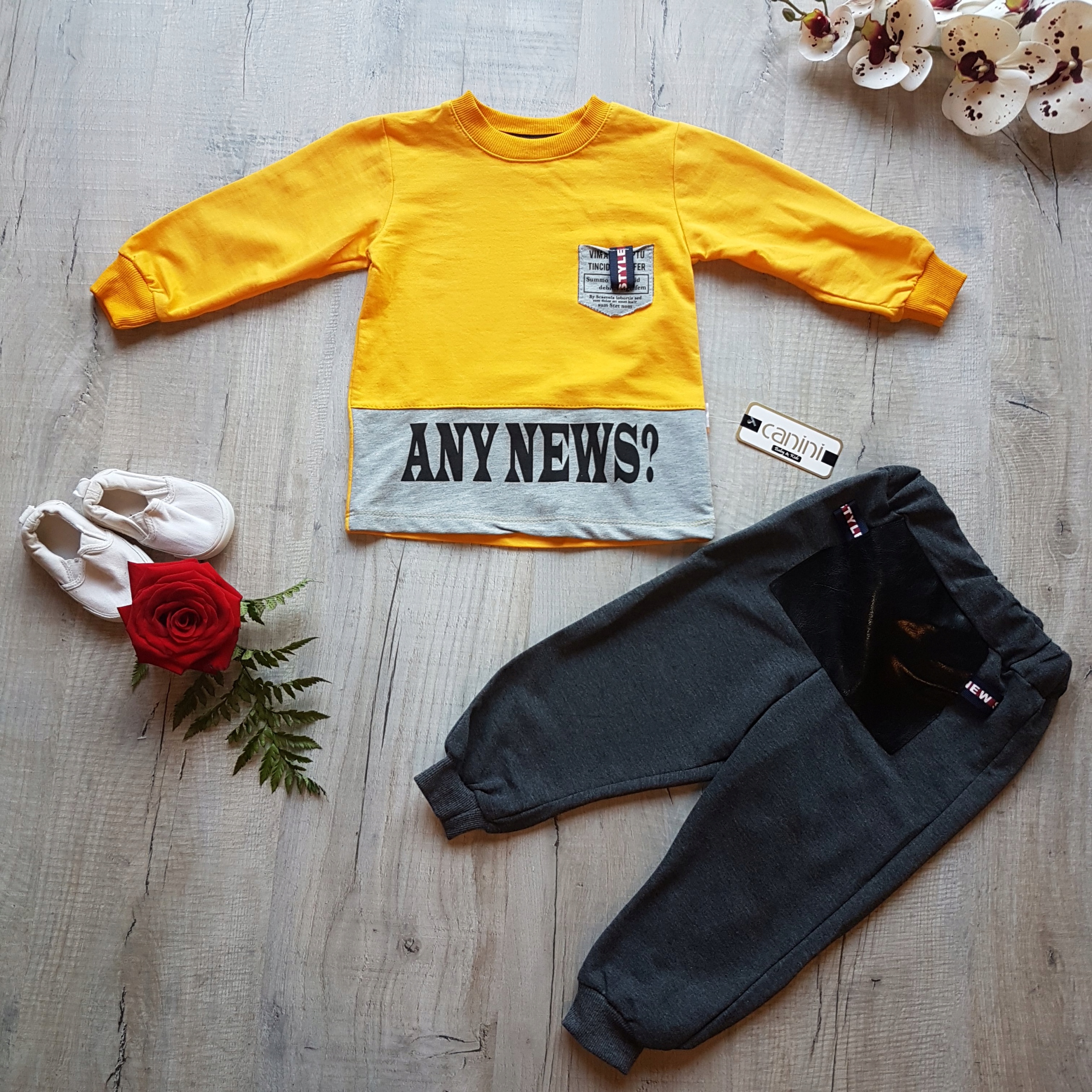 Komplet dres dla chłopca bluza spodnie r. 86 Marka Inna marka