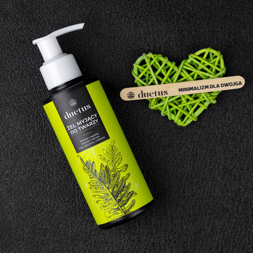 DUETUS Żel myjący do twarzy 150ml Rodzaj Żele