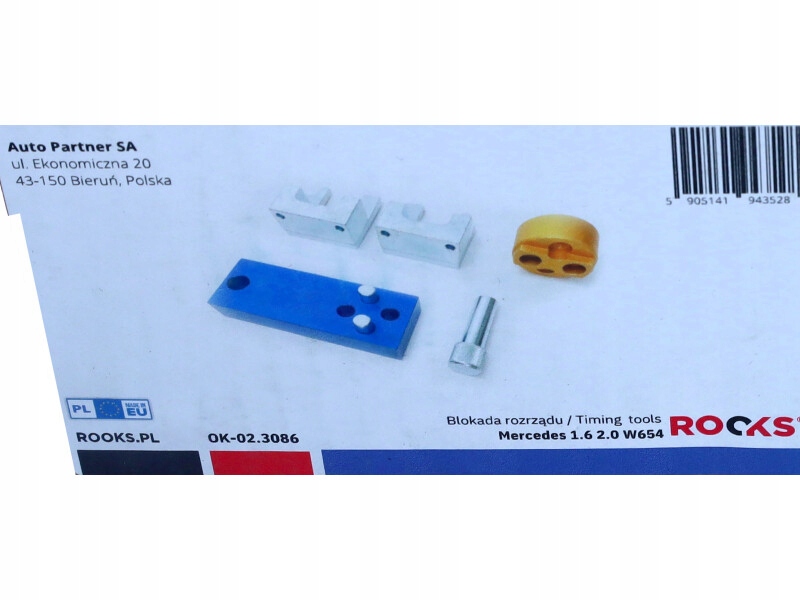 Blokovanie rozvodov Mercedes 1.6 2.0 W654 OK-02.3086 Rooks