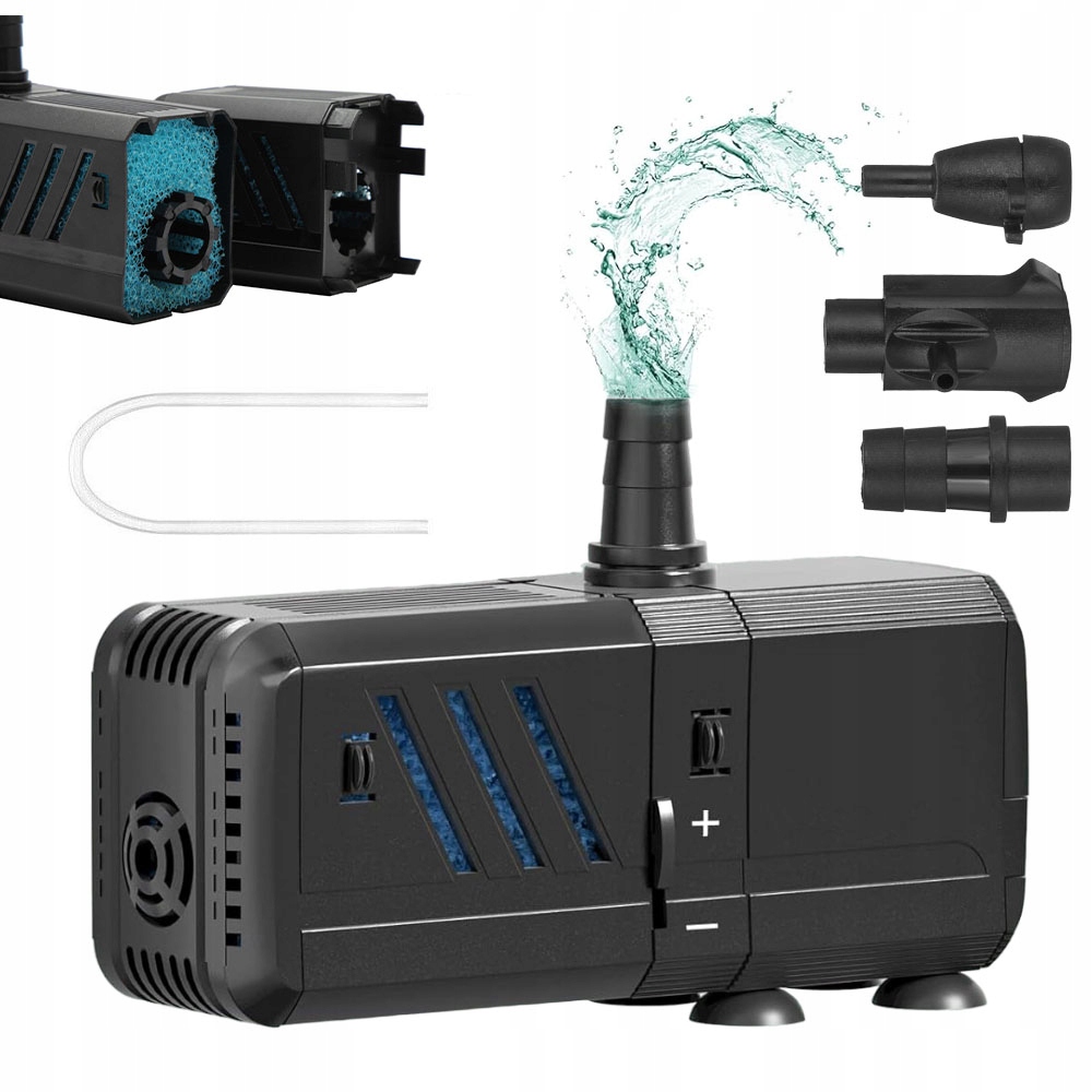 Levně Vnitřní Mechanický Filtr S Vodním Čerpadlem 500 L/h 6 W Pro Akvárium 30-150 L