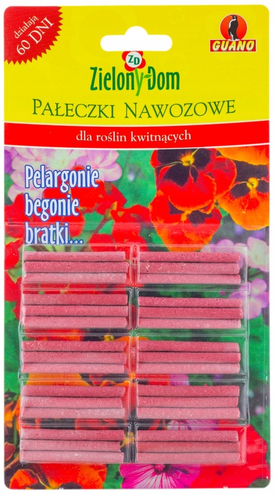 

Zielony Dom Pałeczki Nawozowe Do Pelargoni Bratków