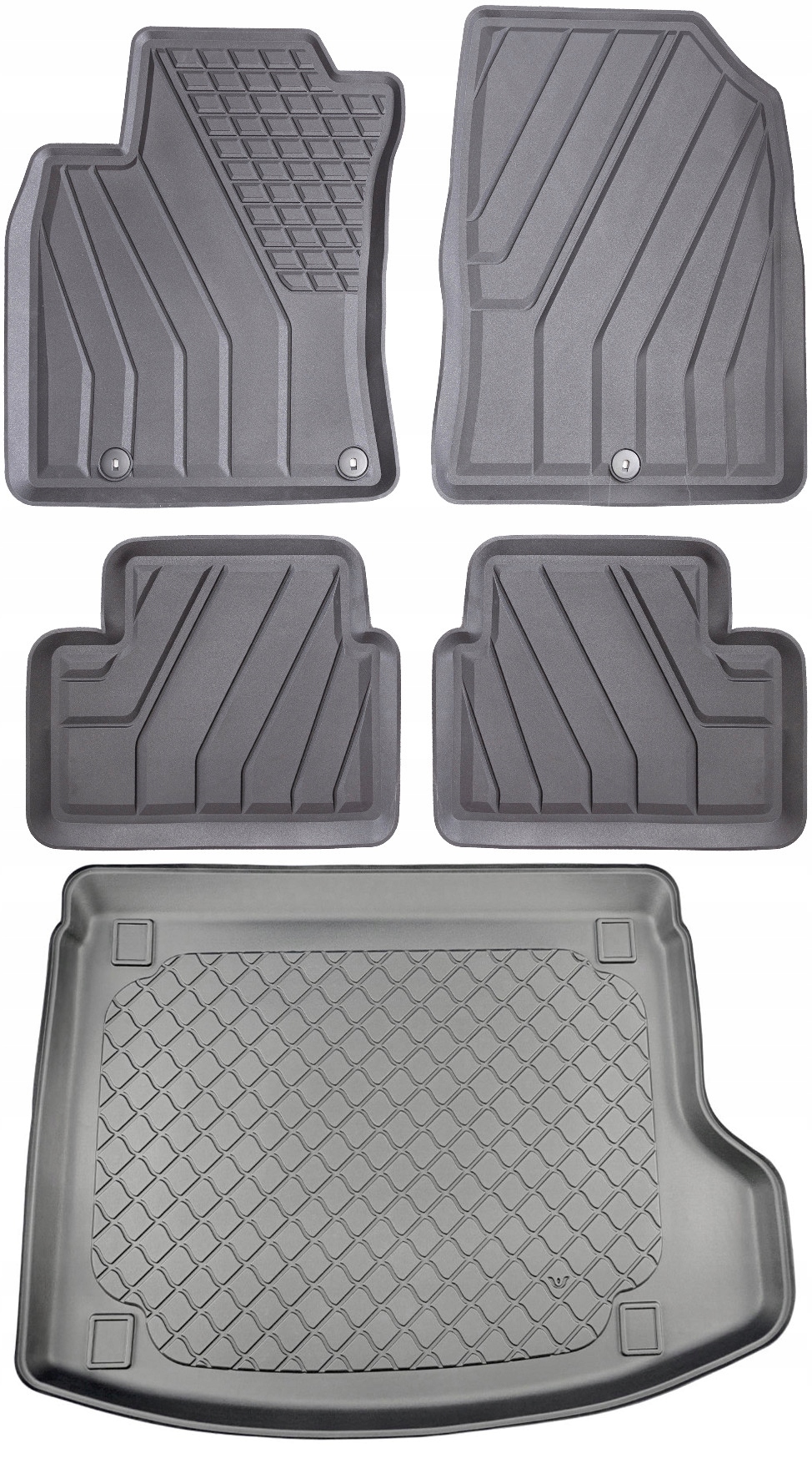 Hyundai i30 III Fastback Hybryda 2020- Sada Gumové rohože rohož