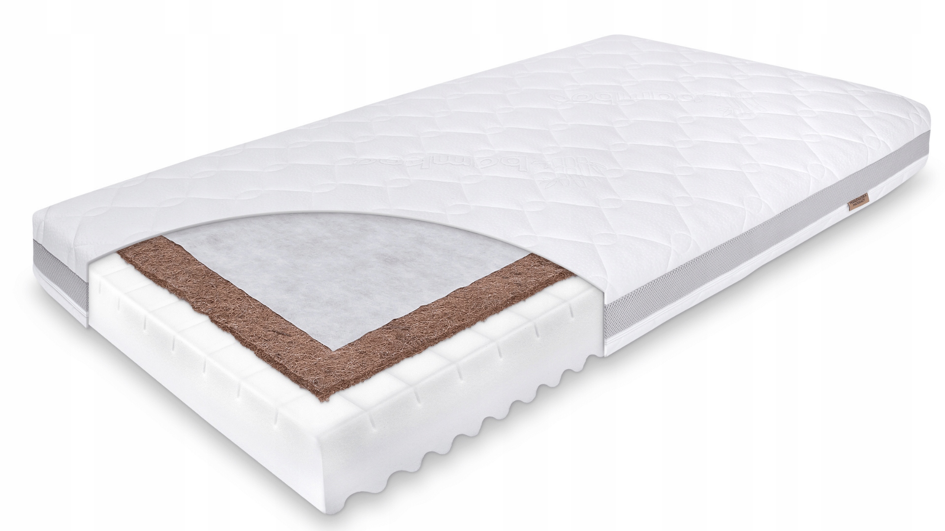 Materac do łóżeczka 120x60 PIANKA PREMIUM KOKOS
