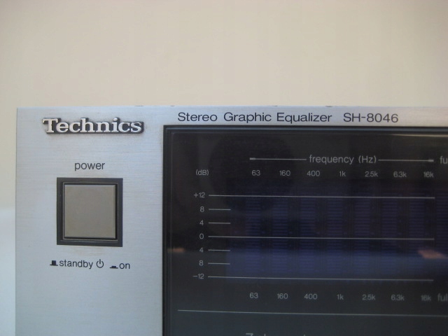 SH-8046 Technics Graphic Equalizer Korektor C Kolor srebrny