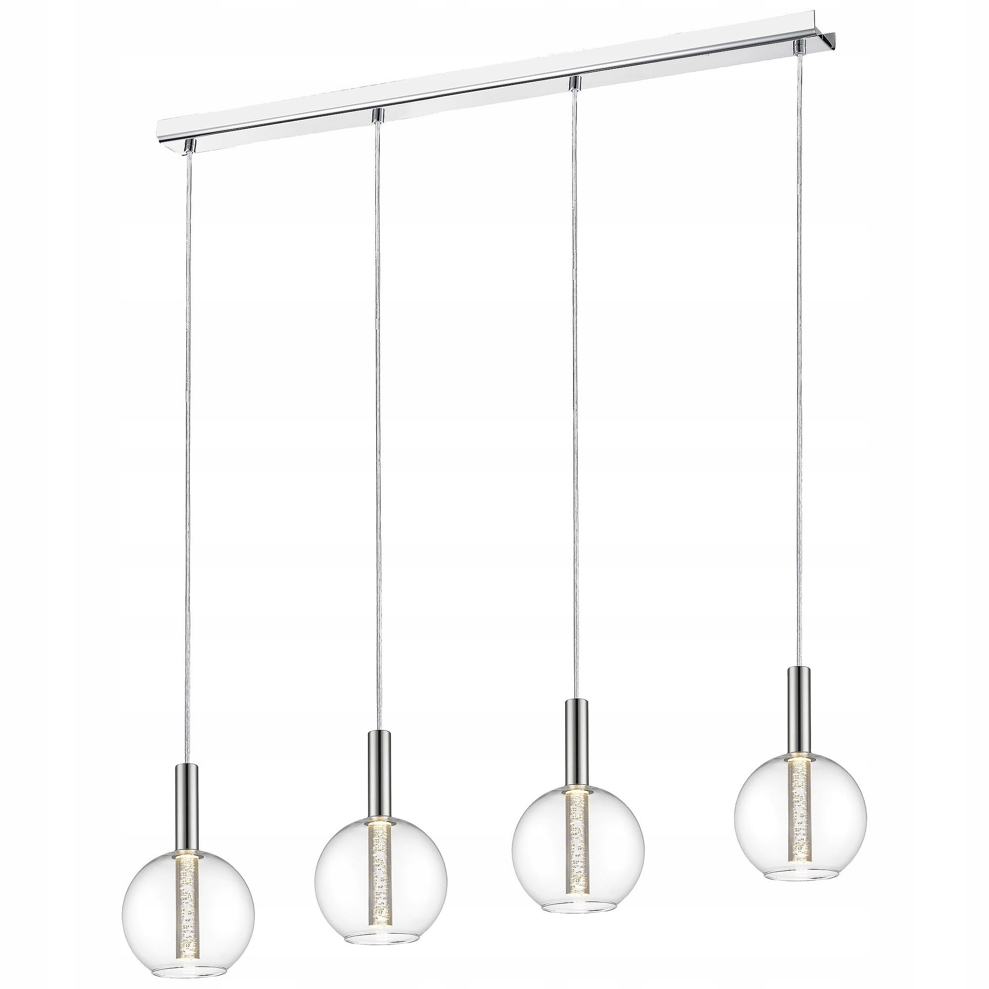 Lampa wisząca Brilliant Elegant 4-punkty światła zintegrowane G93527/15