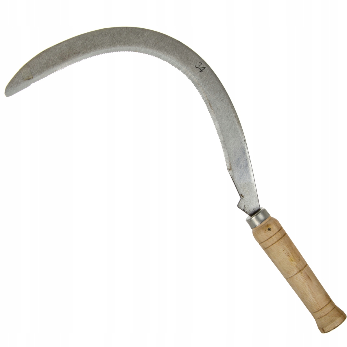 

Sierp żniwiarz 30cm Ząbkowany kosa ręczna ogrodowa