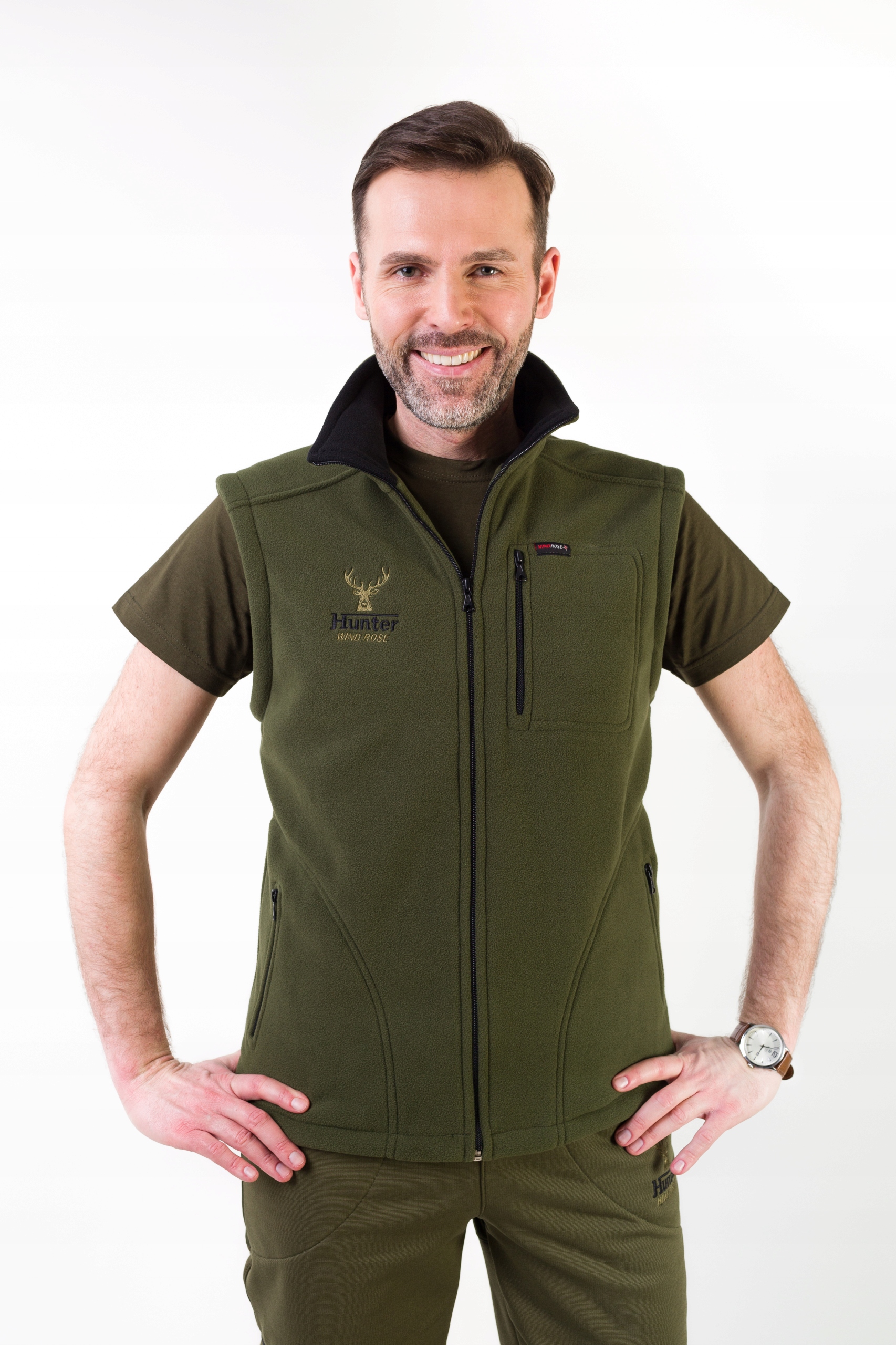 ZESTAW ! POLAR MYŚLIWSKI + KAMIZELKA HUNTER L Płeć mężczyzna