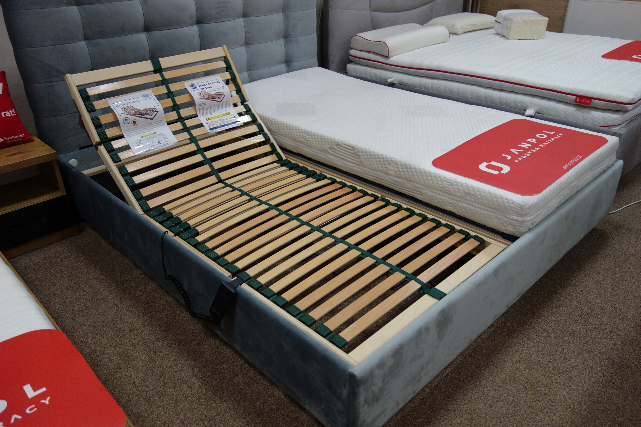 Stelaż elektryczny Samuraj De Luxe Pilot 90x200 Rozmiar (cm) 90x200