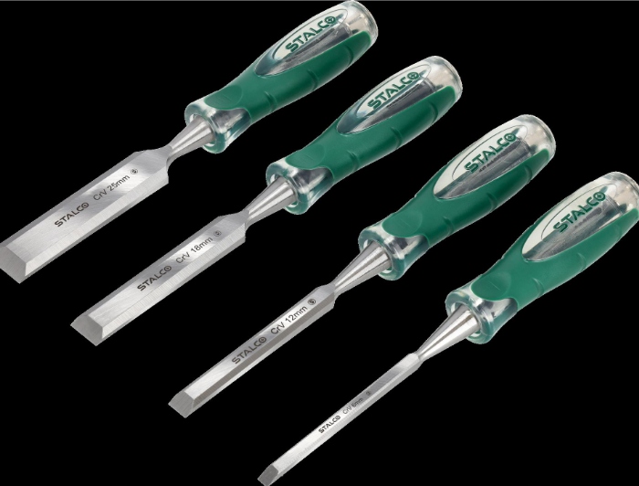 Sada dlát na dřevo 6 25 mm 4elem Stalco S013000625