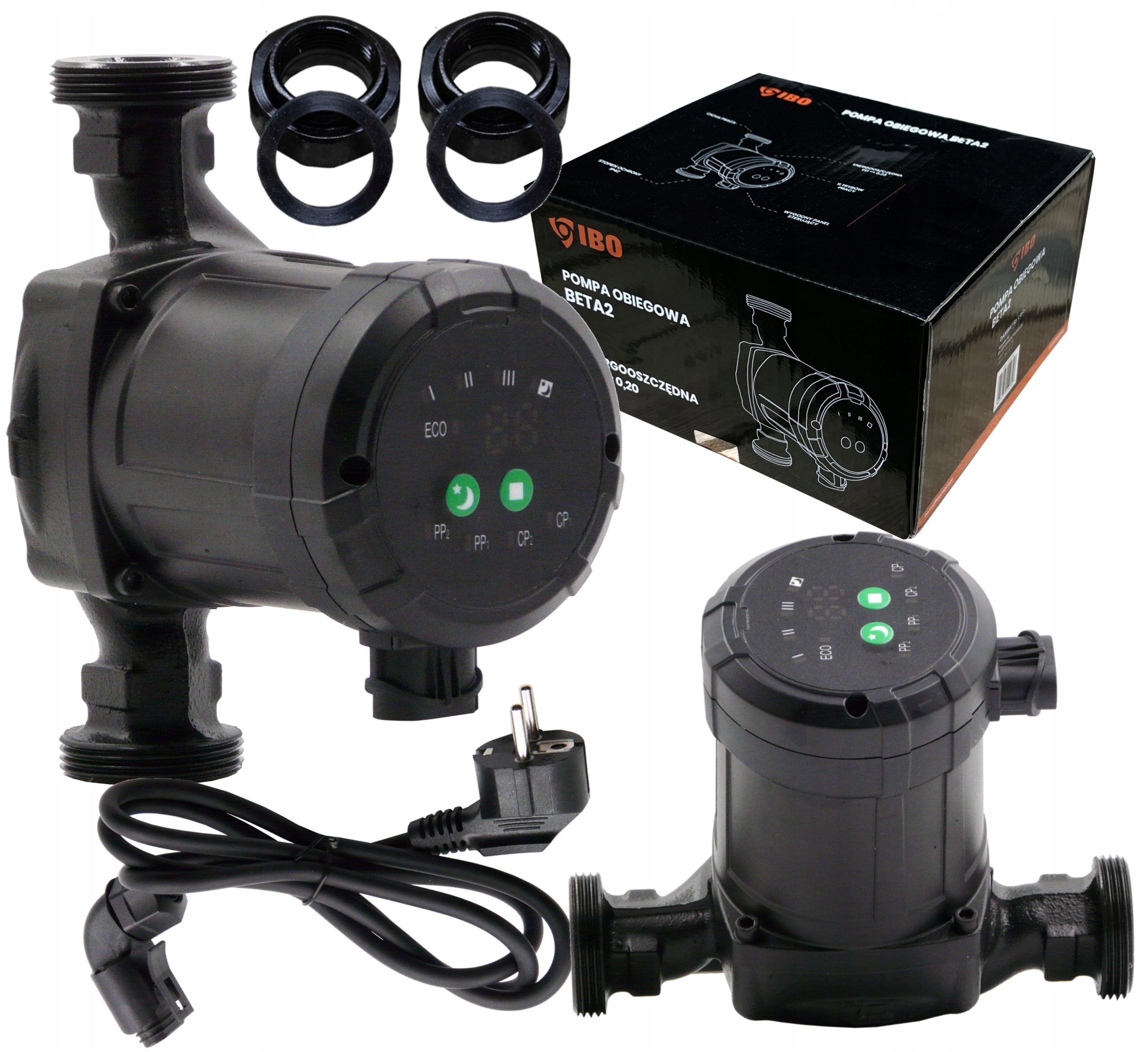 Energeticky Úsporná Elektronická Obehová Pumpa Pre Inštaláciu Ibo 25-80/180