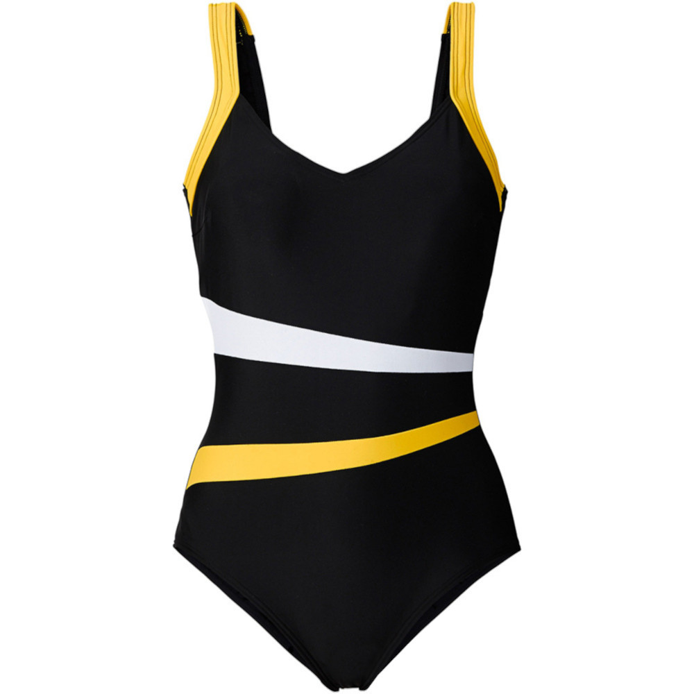 JEDNOCZĘŚCIOWY STRÓJ KĄPIELOWY MODNY WYSZCZUPLAJĄCY KOSTIUM MODELUJĄCY XXL Marka SNM