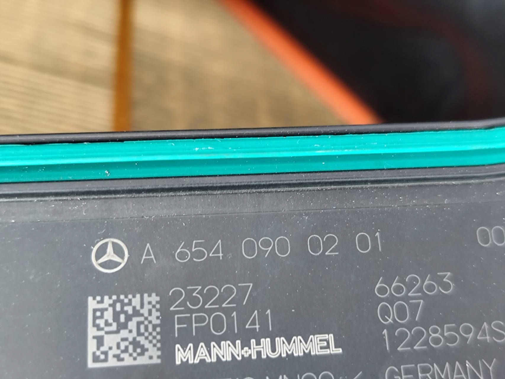 MERCEDES CLA W118 Gehäuse filter luft A6540900201