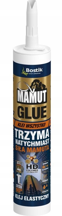 

Klej Uniwersalny Montażowy Mamut Glue Biały 290 ml