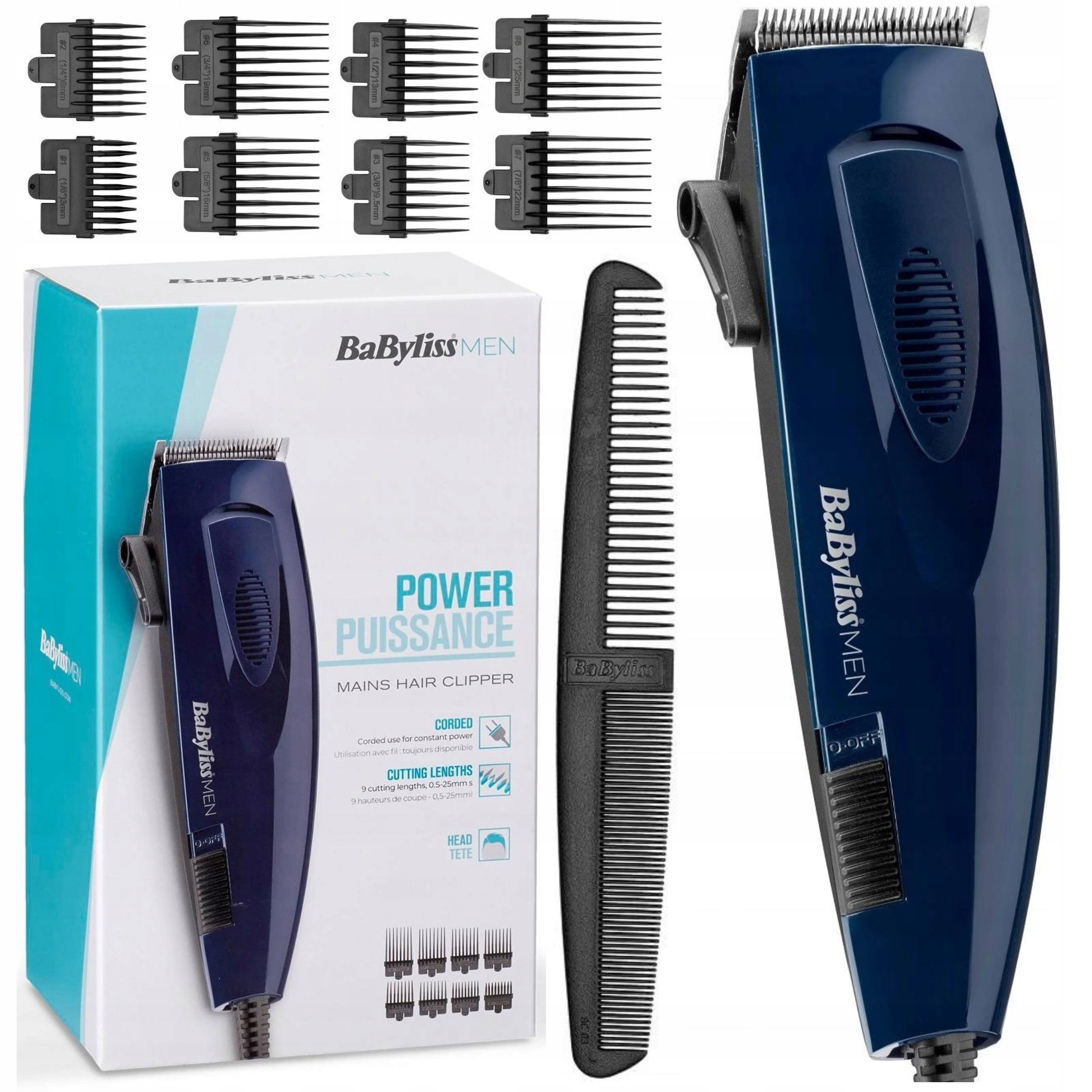 Maszynka Do Strzyżenia Włosów Babyliss Sieciowa Precyzyjna Lekka