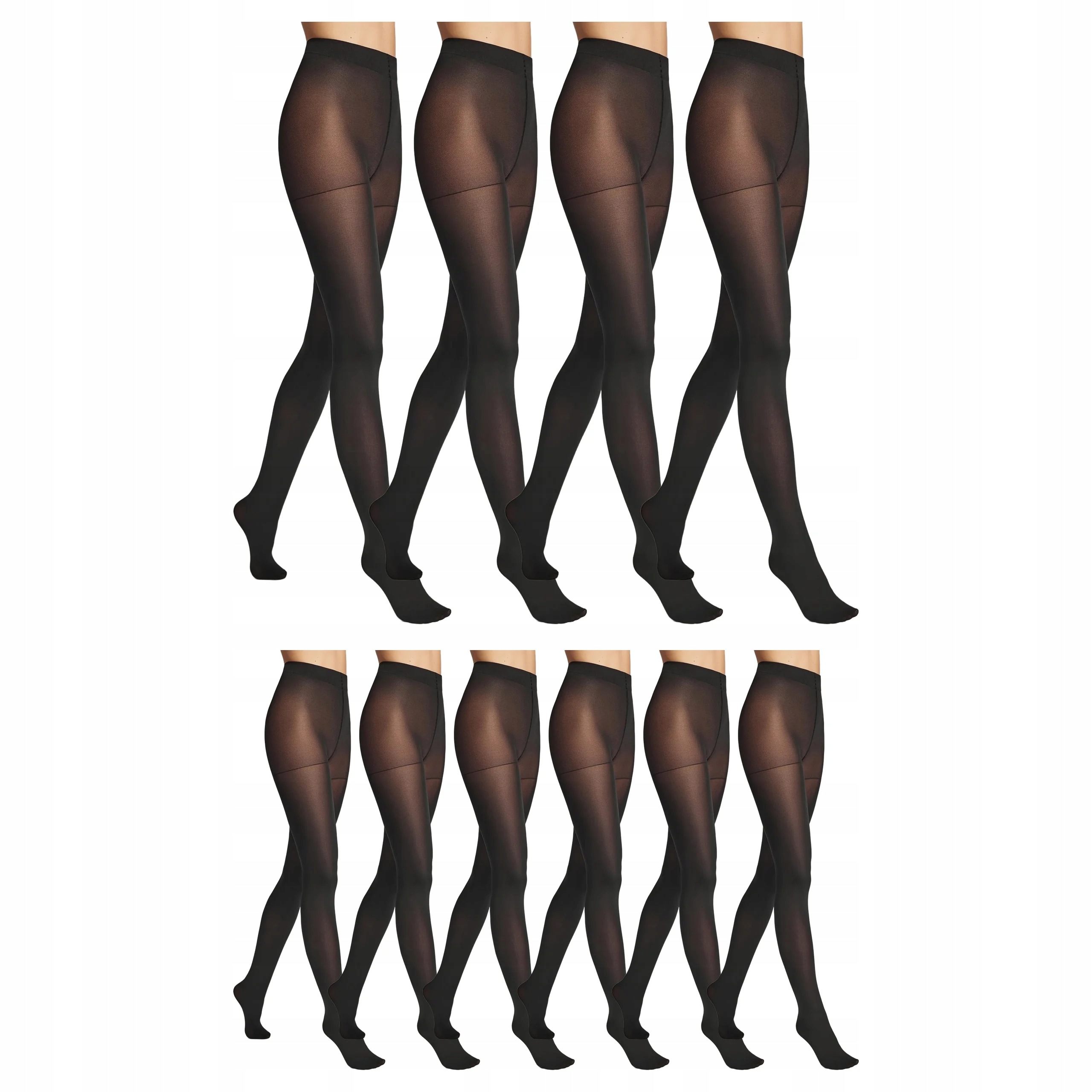10 x Zdravotní punčocháče proti křečovým žilám Relax 80 den Marilyn Nero 5-XL