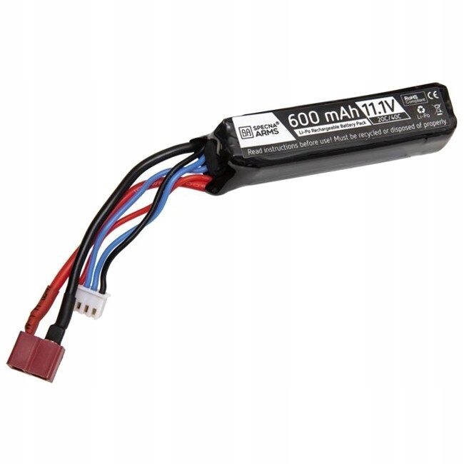 Akumulator Li-Po Specna Arms SPE-06-028188 11,1V 600 mAh 20/40C