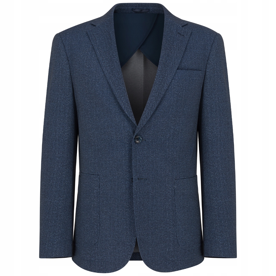 Ležérní tmavě modrá sako s jedličkou Pako Lorente vel