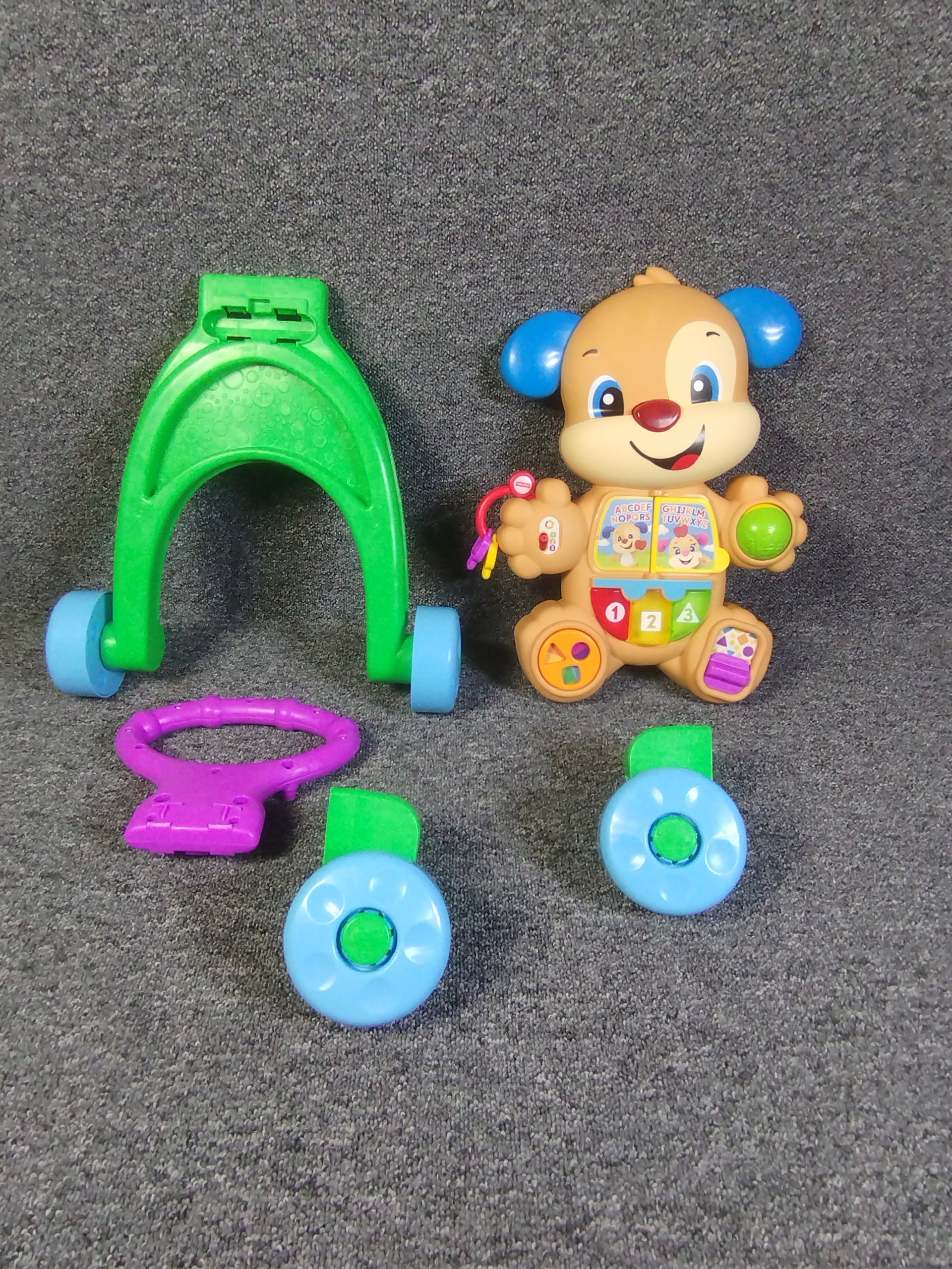 Chodzik pchacz Fisher Price - JĘZYK WŁOSKI 4775 Efekty dźwiękowe świetlne