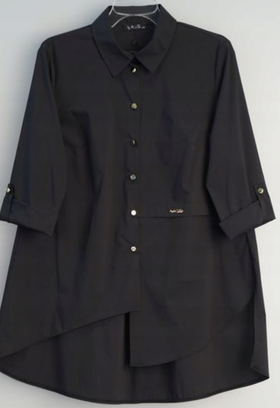 Bluzka koszula by Kate czarna r 44 Marka inna