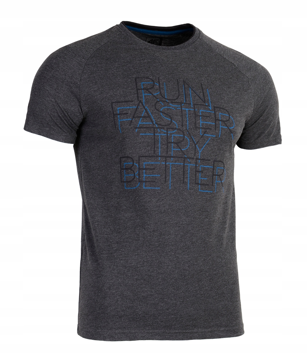 

4F Męska Koszulka Bawełna T-shirt 4F / rozm XL