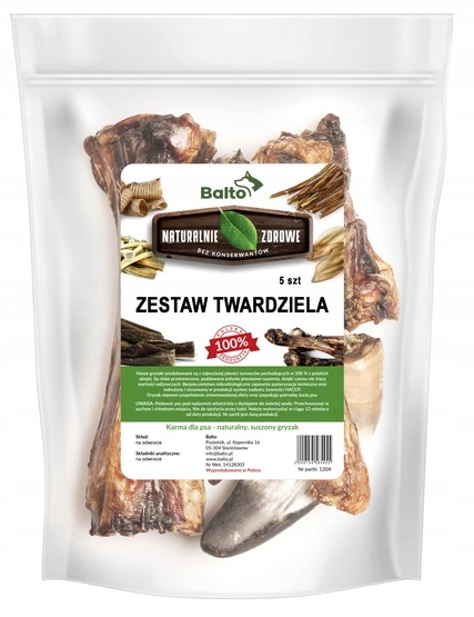 Psí Pamlsek Sada Přírodních Kousátek Z Tvrďáka Balto 7 Kusů