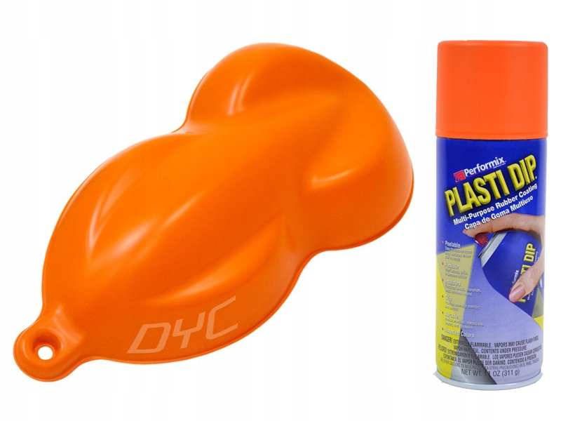 PlastiDip Plasti Dip Orange Pomarańczowy Mat 400ml Usa Original