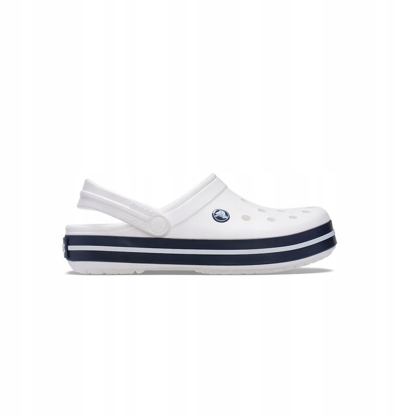 Crocs Klapki Dziecięce Crocband Clog White Navy J3 34-35