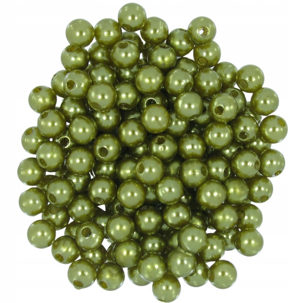 Korálky Perličky Akrylové 6mm 500g ~5000ks