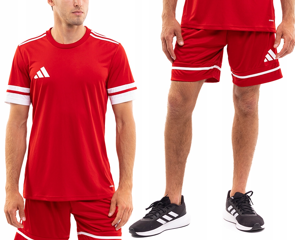 Sportovní oblečení adidas Squadra 25 Komplet Pánské tričko Kraťasy vel. L