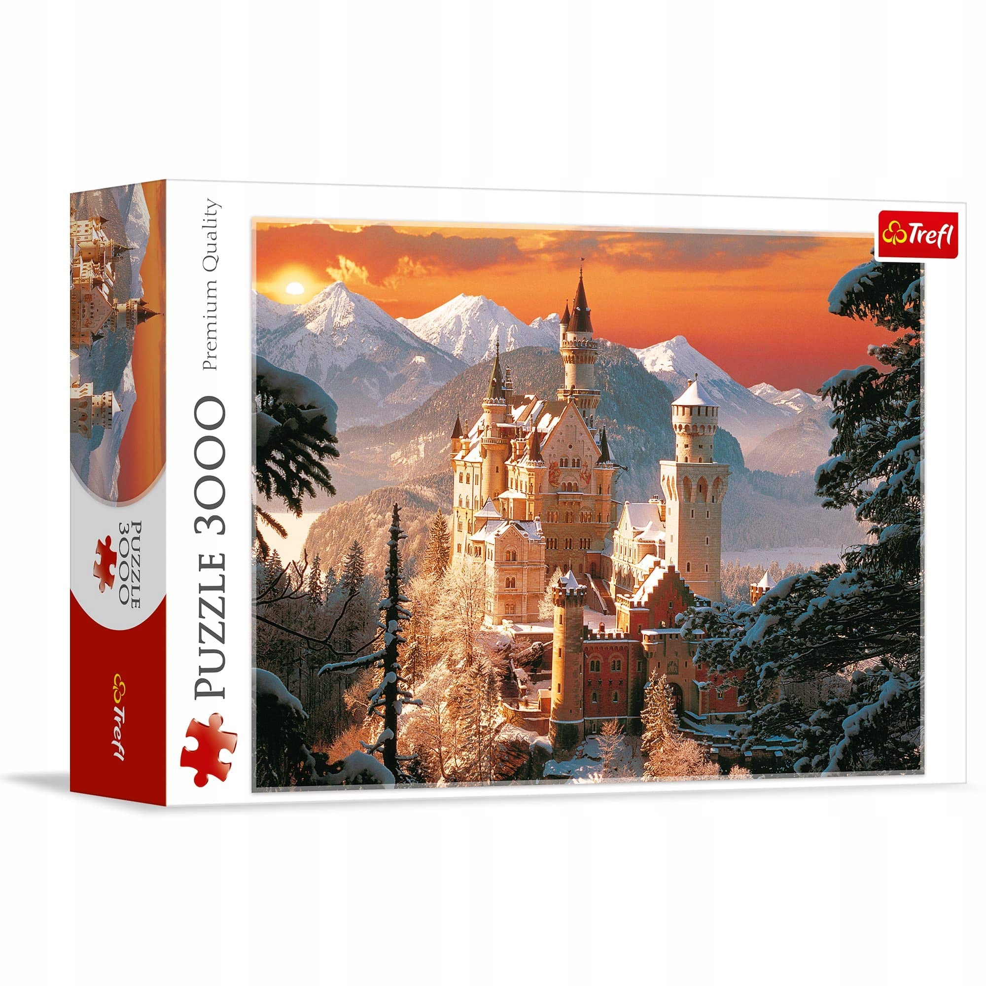 

Puzzle 3000EL. Zimowy Zamek Neuschwanstein Trefl