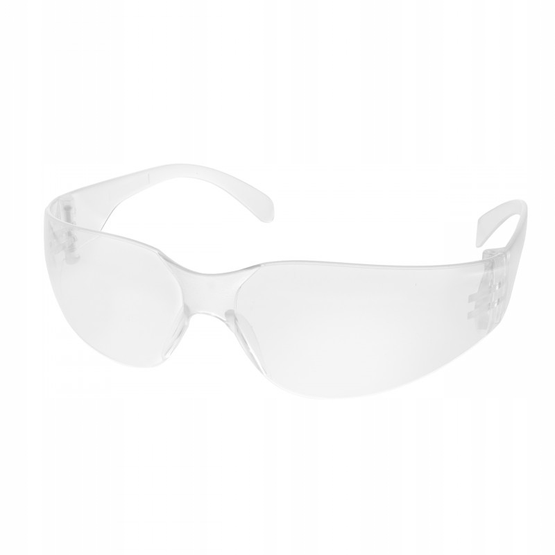 OKULARY OCHRONNE LEKKIE GOGLE ROBOCZE PRZECIWODPRYSKOWE BEZBARWNE OGRODOWE