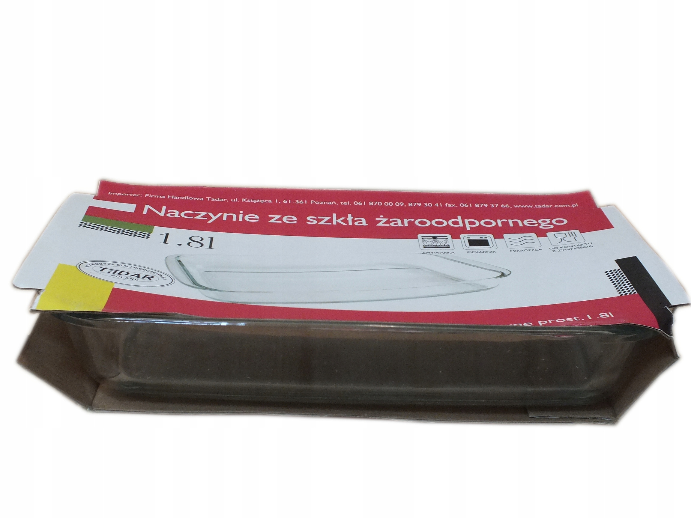 NACZYNIE ZE SZŁA ŻAROODPORNEGO 1,8L TADAR