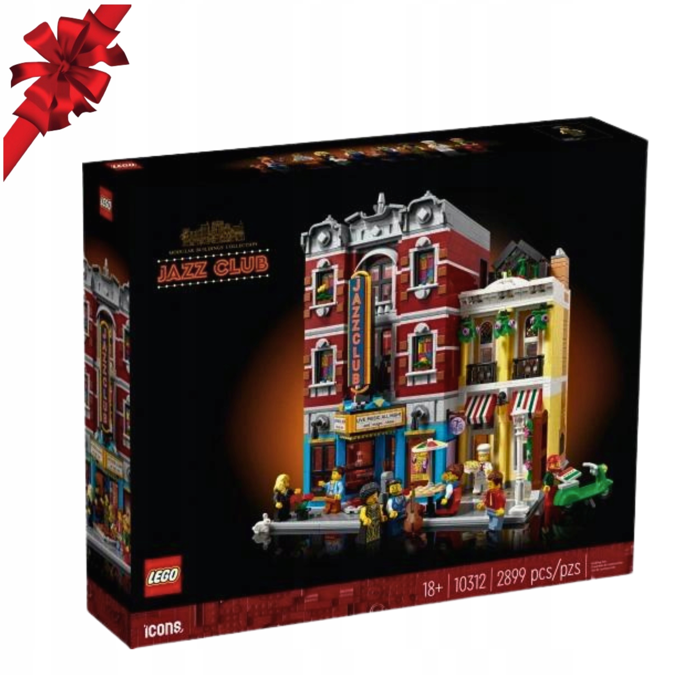 Lego 10312 Icons Jazzový klub Stavebnice 18+ Modulární Dárek!