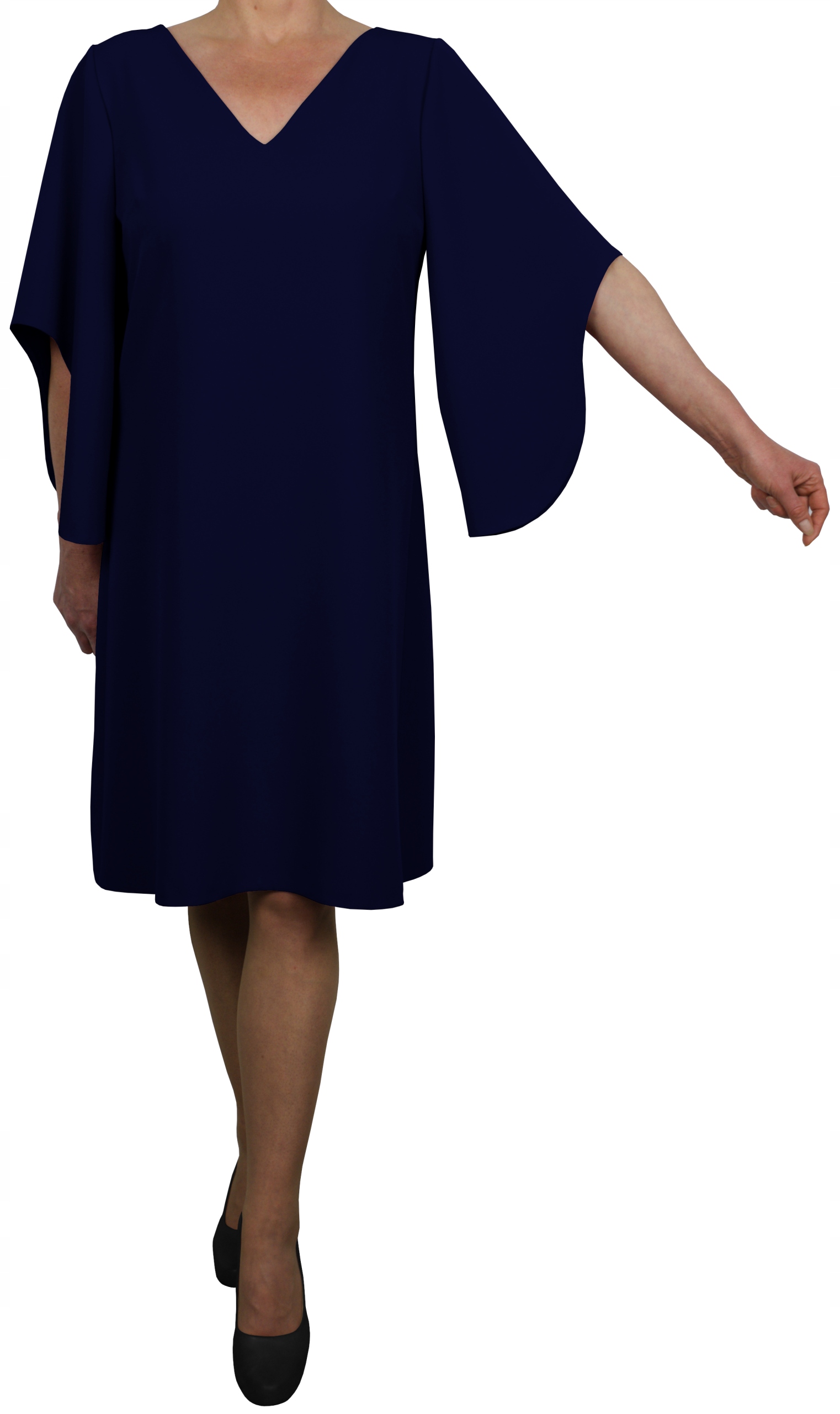 

Sukienka trapezowa granatowy size 56
