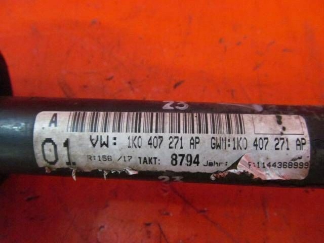 VW Golf VI 6 5K1 1.4 16V CGGA semi-axis left front front 1K0407271AP