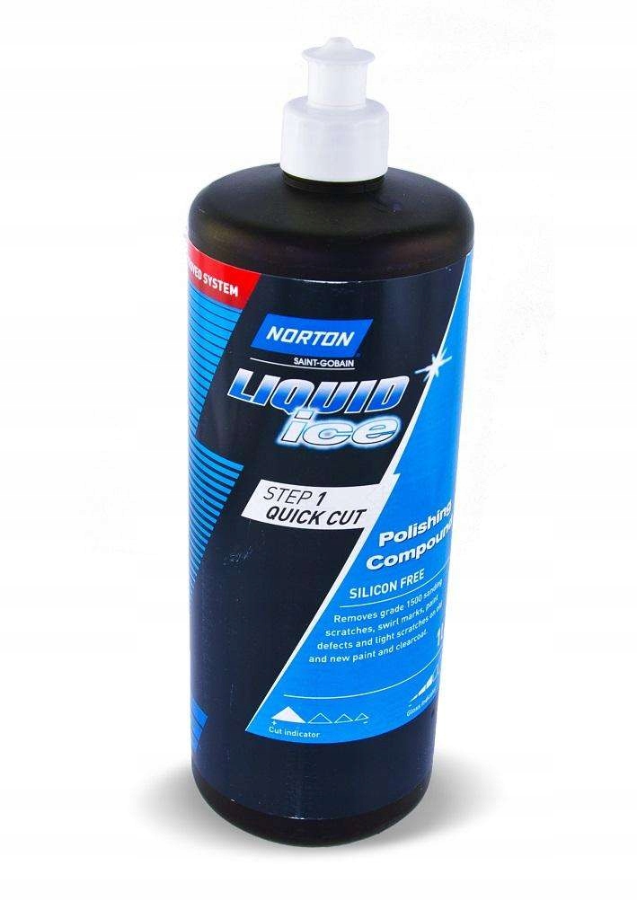 Pasta polerska Norton Liquid Ice Quick Cut Step 1 Rodzaj polerowanie lakieru