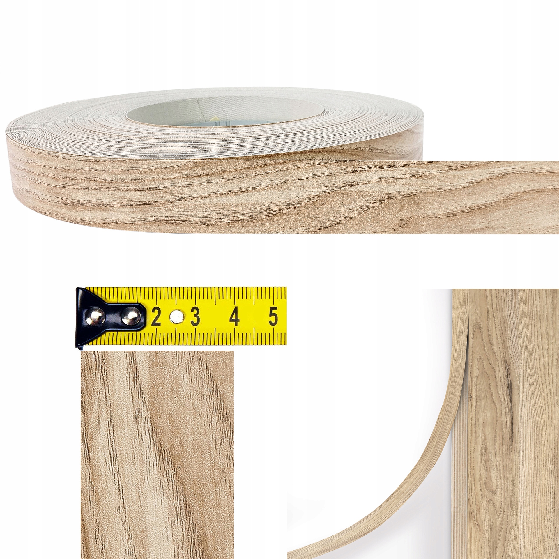 

Obrzeże z Klejem Jesion Górski 40mm z Klejem Diy