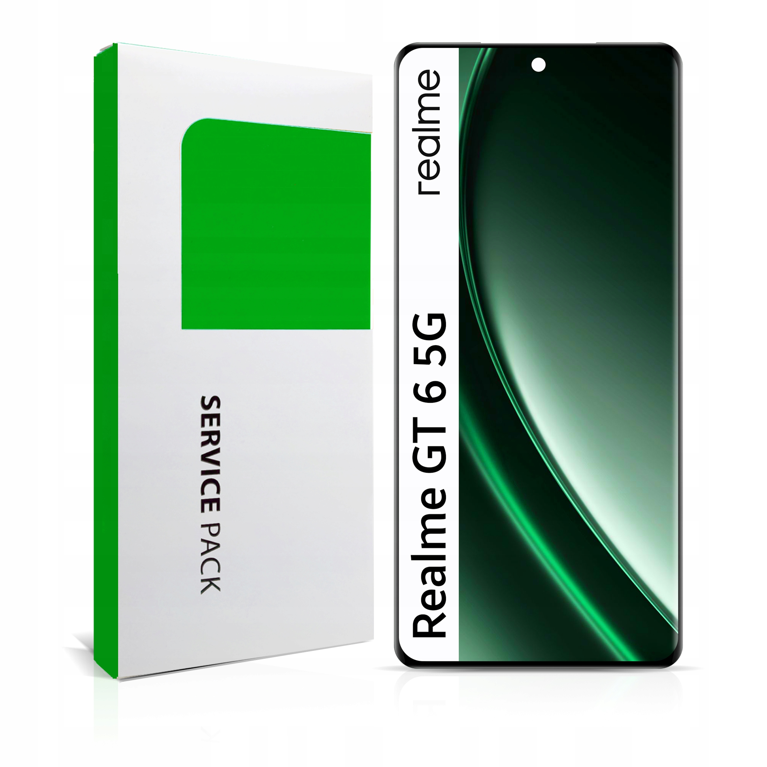 Originální Zila pro Realme Gt 6 LCD Displej Digitizer Dotyk