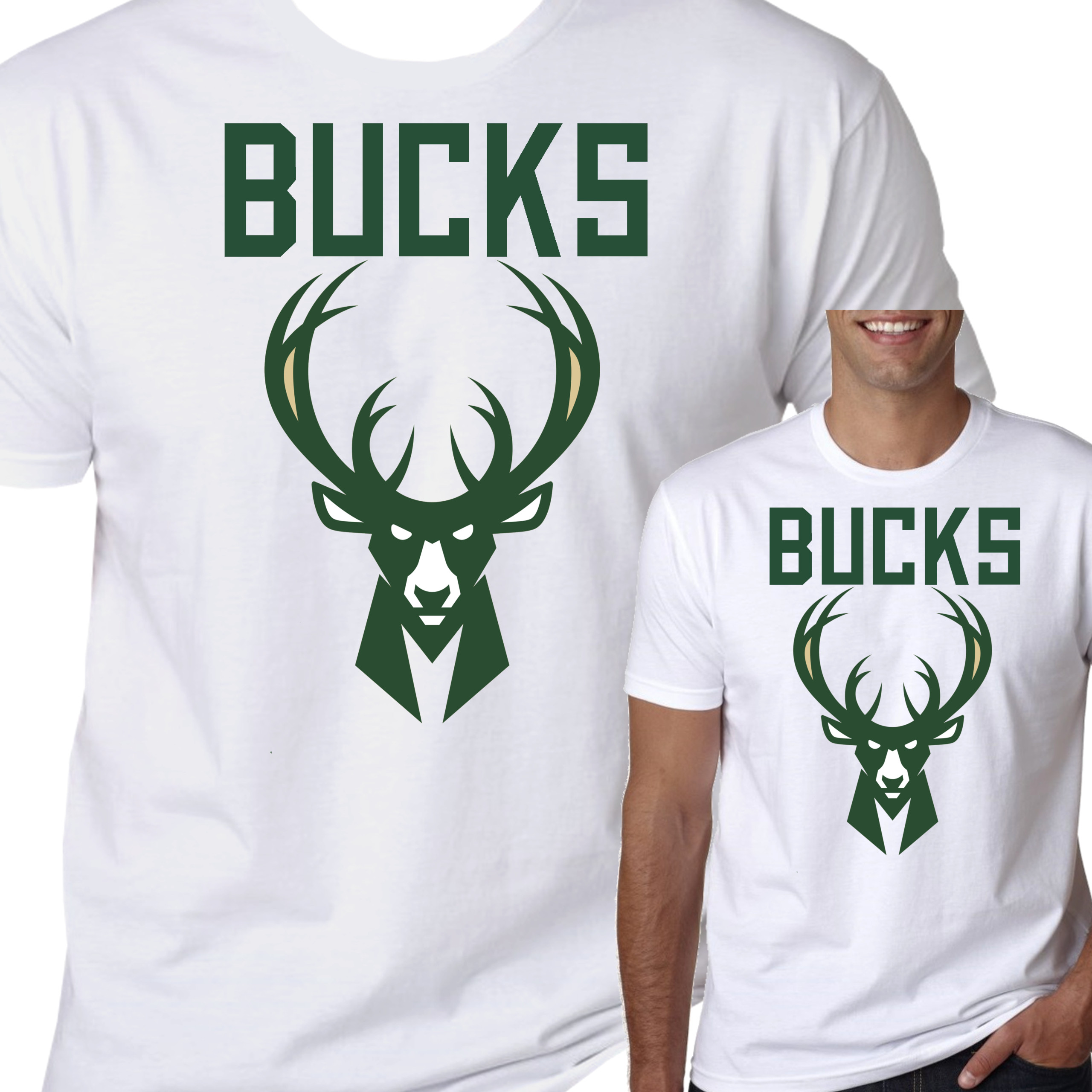 

T-Shirt Koszulka Milwaukee Bucks Prezent L 1203